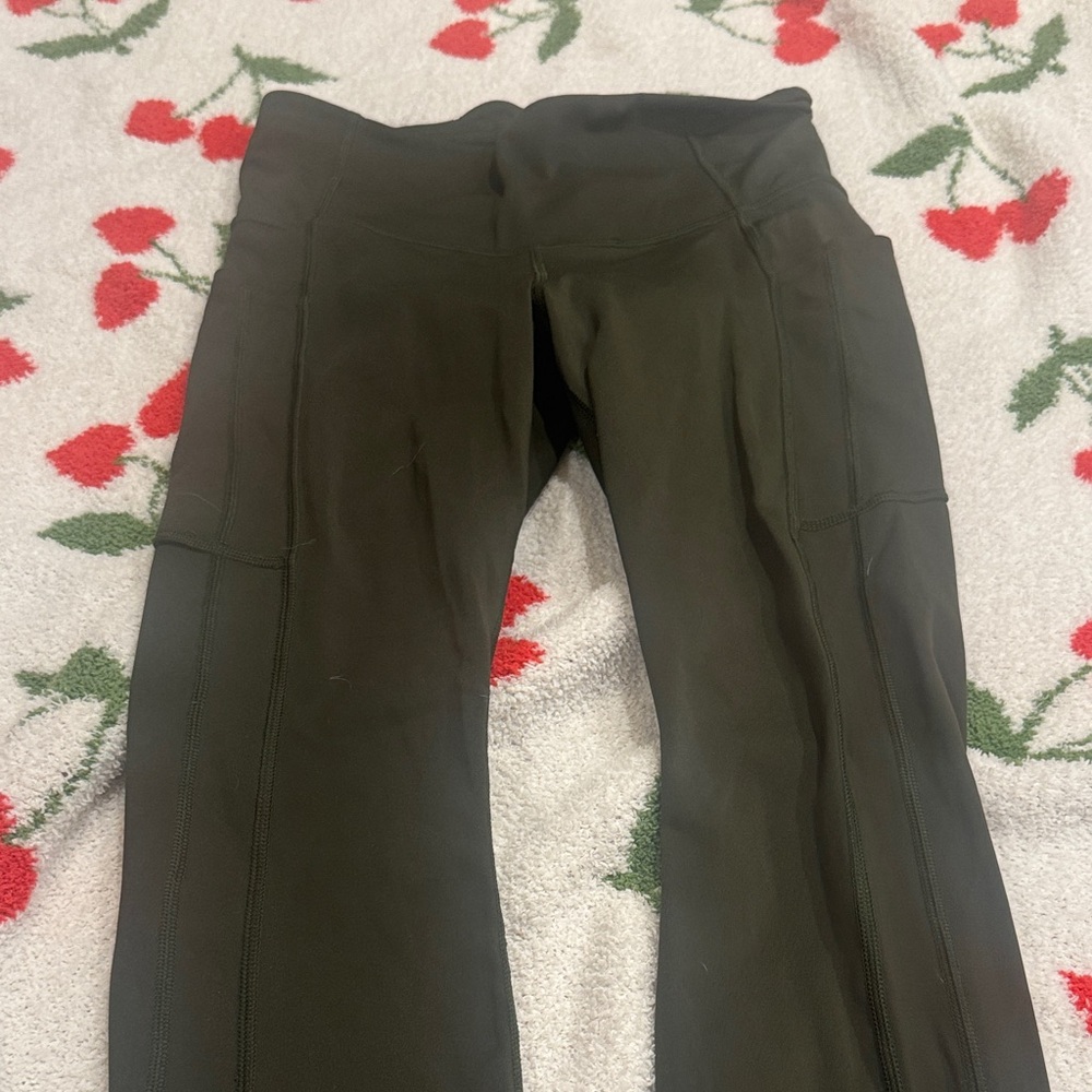 Athleta Olive Green Leggings